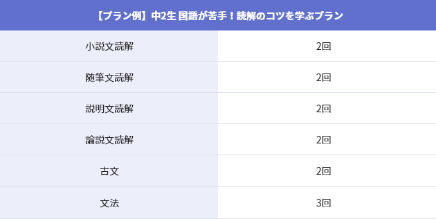 大手集団塾+個別で苦手克服!