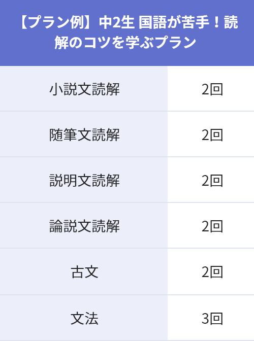 大手集団塾+個別で苦手克服!